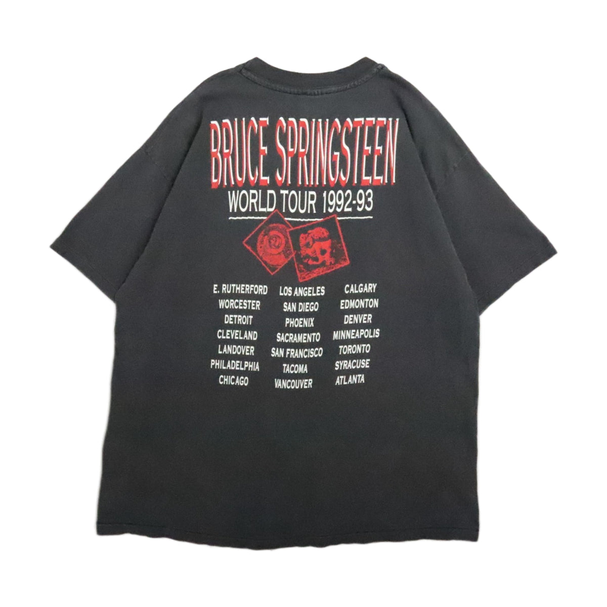 Vintage 1993 World Tour Hanes T-Shirt black - photo 2