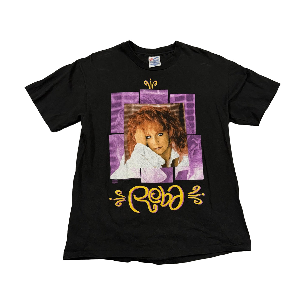 Vintage 1992 Tour Hanes T-Shirt black - photo 1