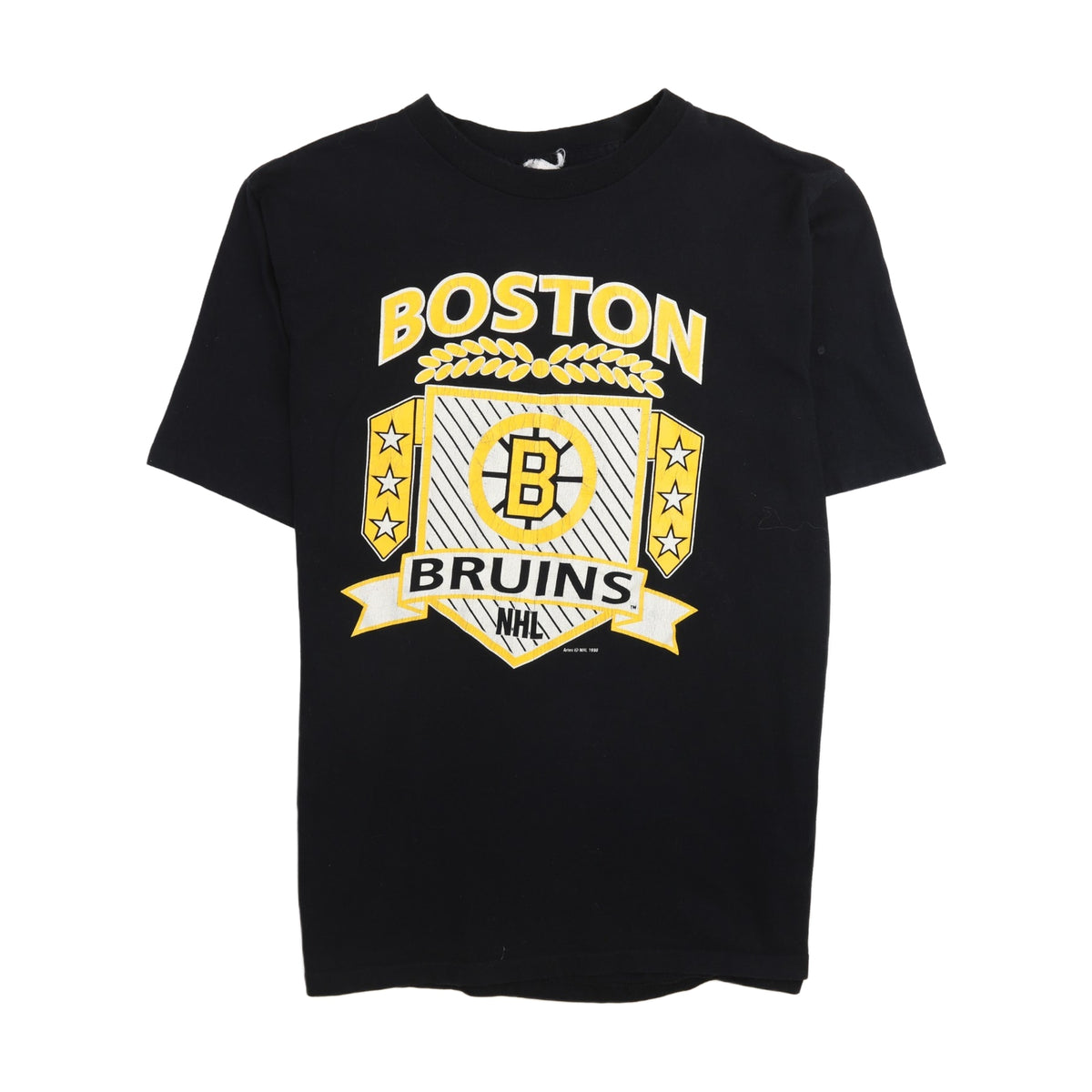 Vintage 1990 Boston Bruins Unbranded T-Shirt black - photo 1