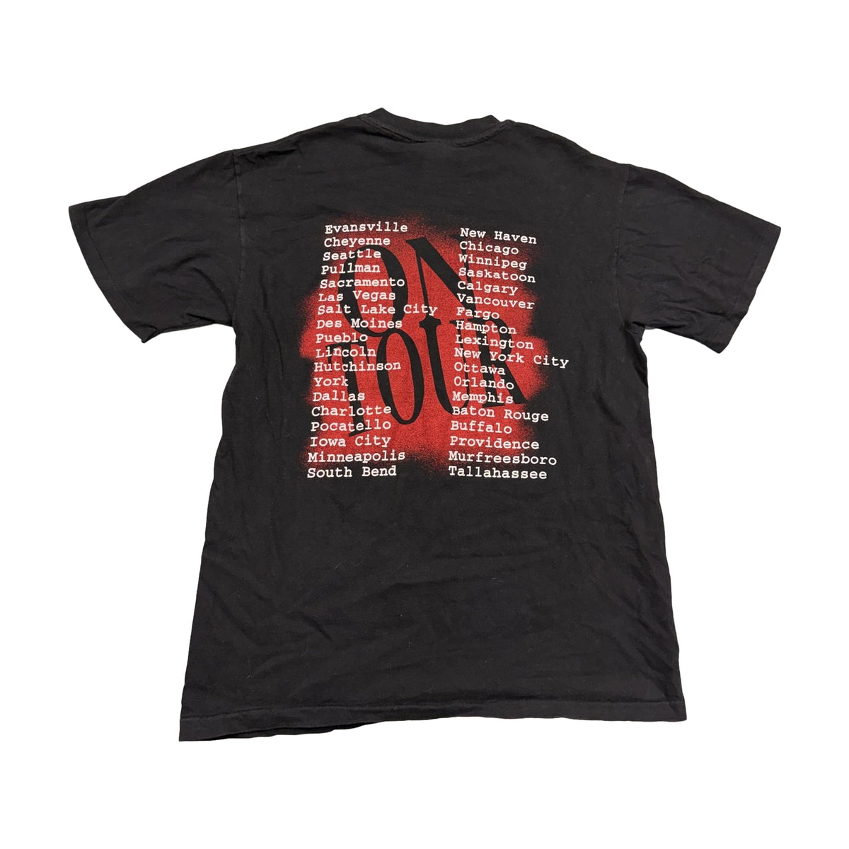 Vintage 90s Garth Brooks Tour Hanes T-Shirt black - photo 2