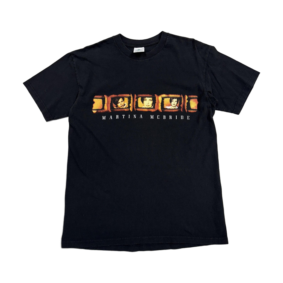 Vintage 1999-00 Martina McBride Tour Team Champ T-Shirt black - photo 1