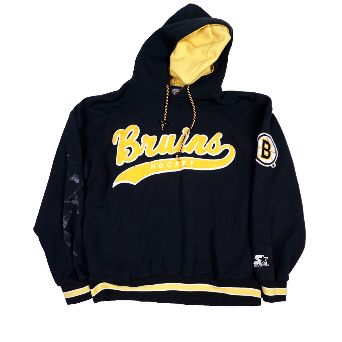 Vintage 90s Boston Bruins Starter Sweatshirt black - photo 1