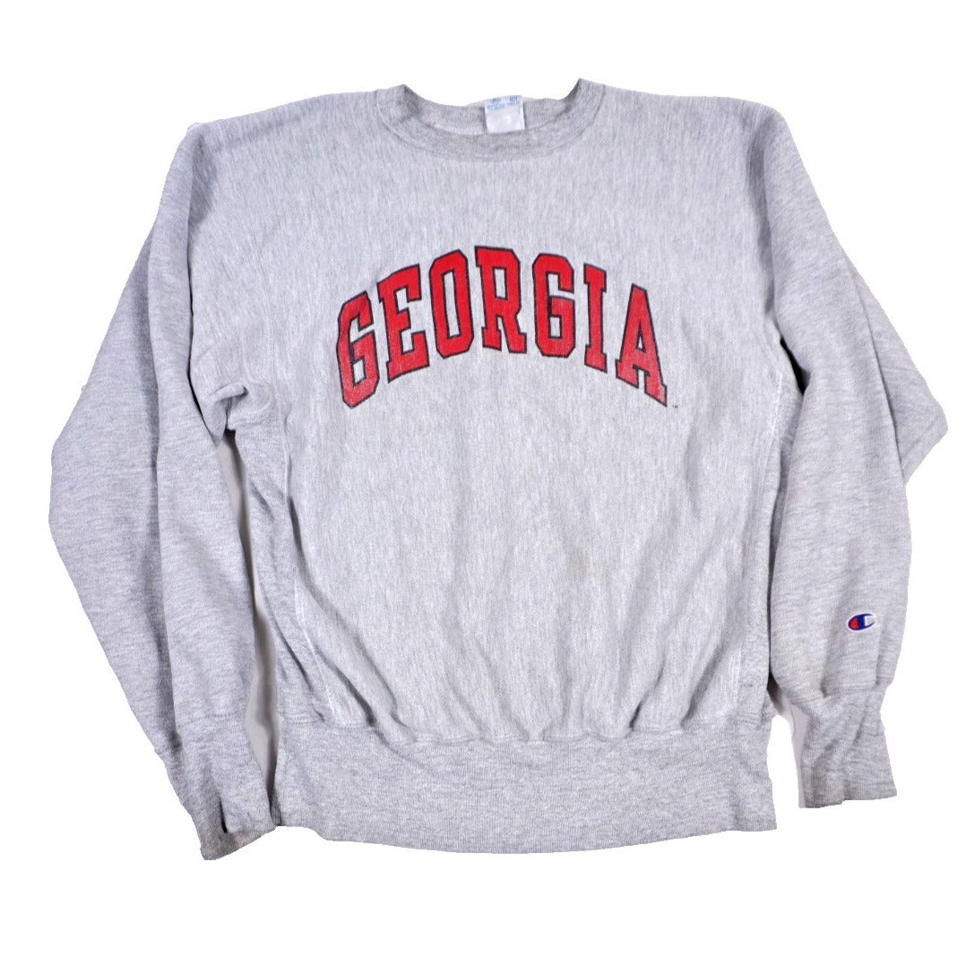 Vintage 90s Georgia Bulldogs Champion Sweatshirt gray - photo 1