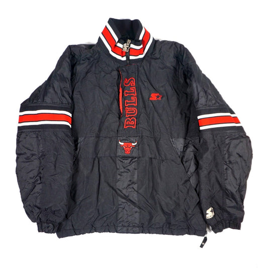 Vintage 90s Chicago Bulls Michael Jordan Starter Jacket black - photo 1