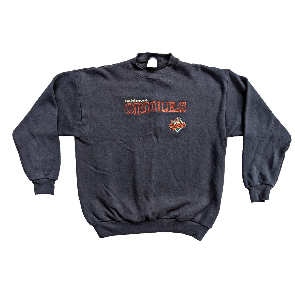 Vintage 90s Baltimore Orioles Tultex Sweatshirt black - photo 1
