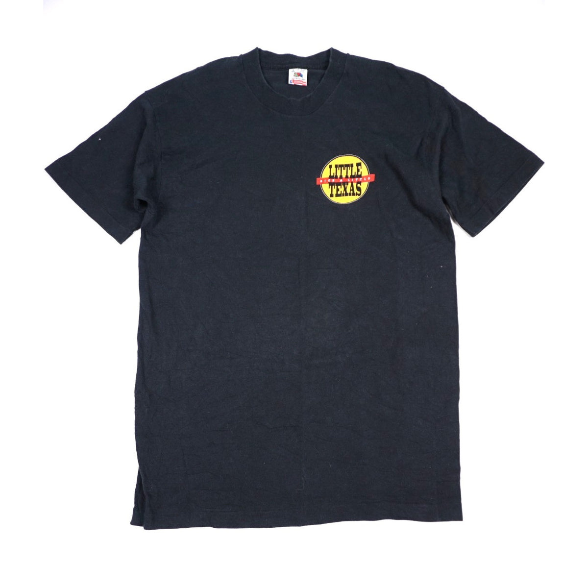 Vintage 90s Little Texas Kick A Little Tour Fruit of the Loom T-Shirt black - photo 1