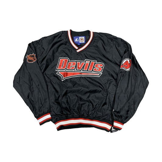 Vintage 90s New Jersey Devils Starter Jacket black - photo 1