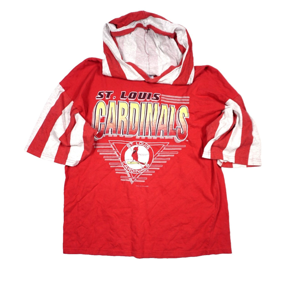 Vintage 90s St Louis Cardinals Mark Mcgwire Logo 7 Hoodie red - photo 1