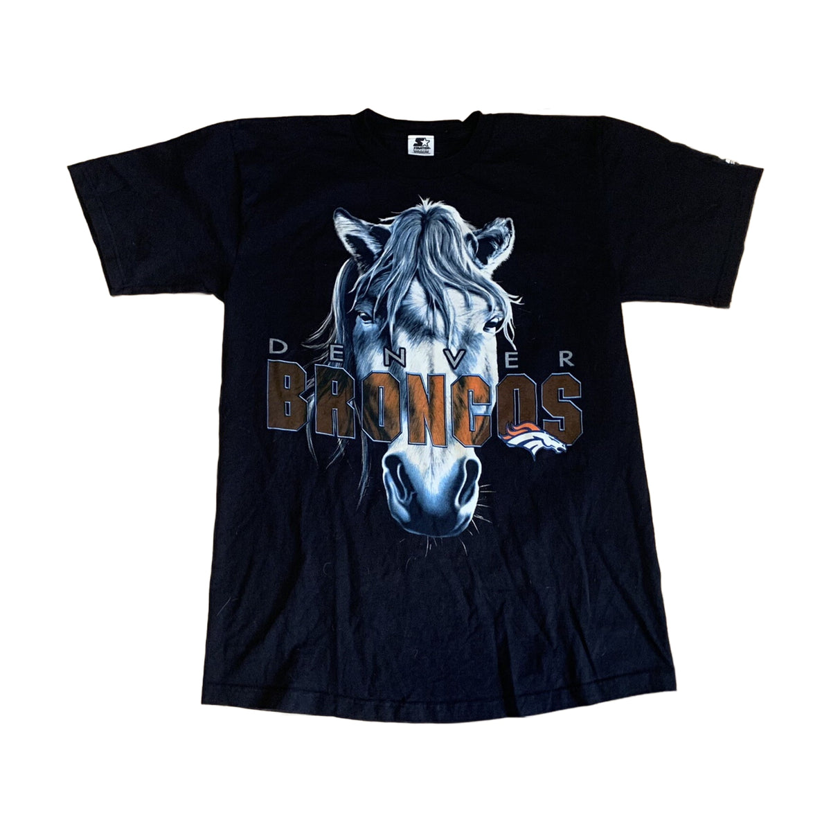 Vintage 90s Denver Broncos Starter T-Shirt black - photo 1