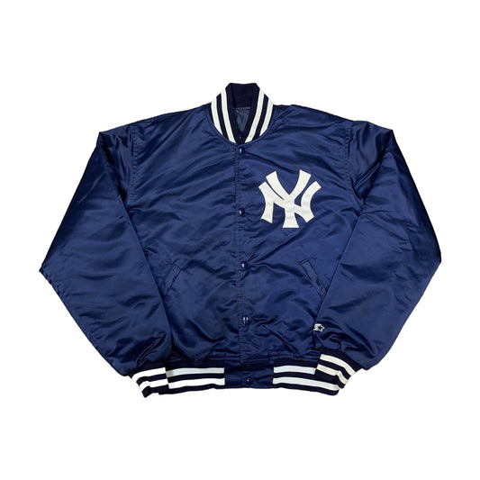 Vintage 90s New York Yankees Starter Jacket blue - photo 1