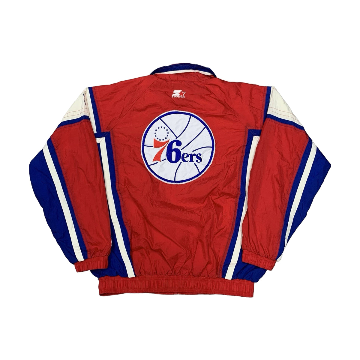 Vintage 90s Philadelphia 76ers Starter Jacket red - photo 2