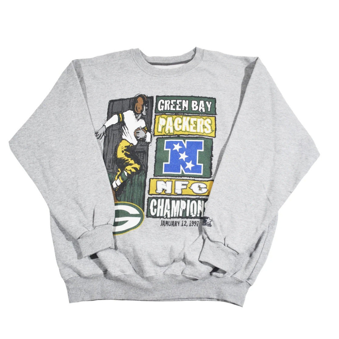 Vintage 90s Green Bay Packers Starter Sweatshirt - photo 1