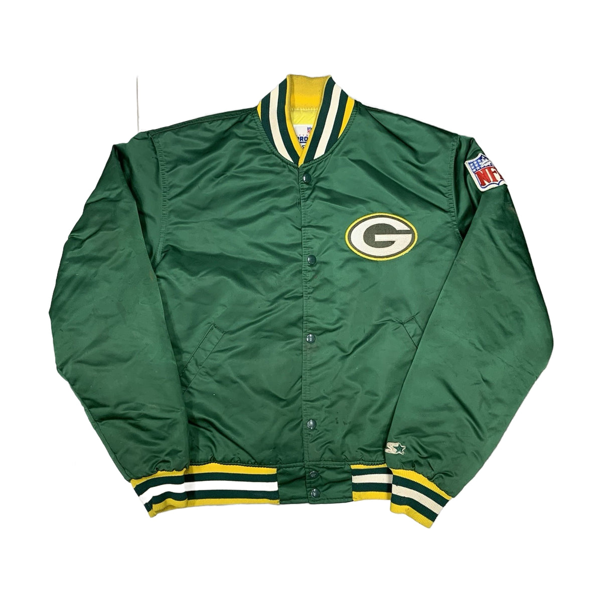 Vintage 80s Green Bay Packers Starter Jacket green - photo 1