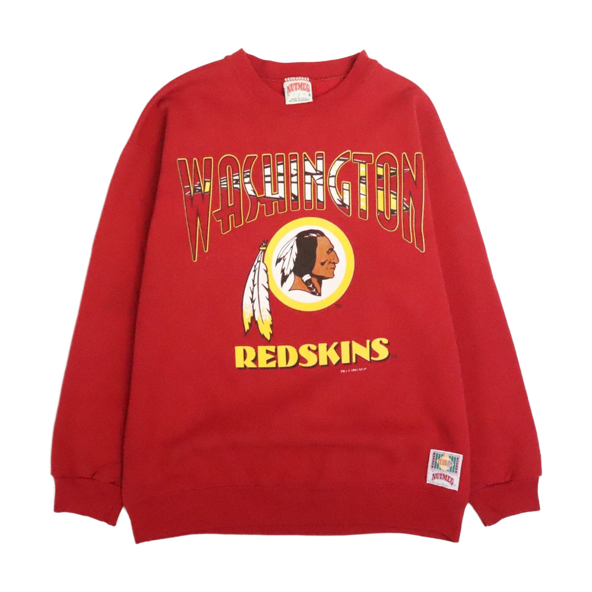 Vintage 90s Washington Redskins Nutmeg Sweatshirt - photo 1