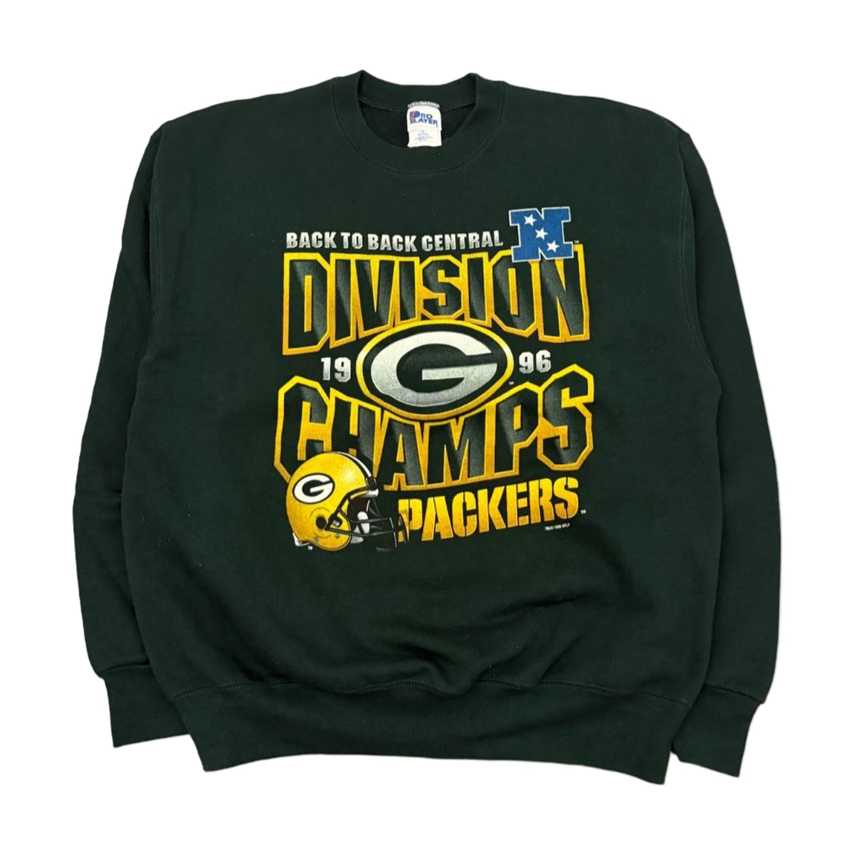 Vintage 90s Green Bay Packers Pro Player Sweatshirt green - photo 1