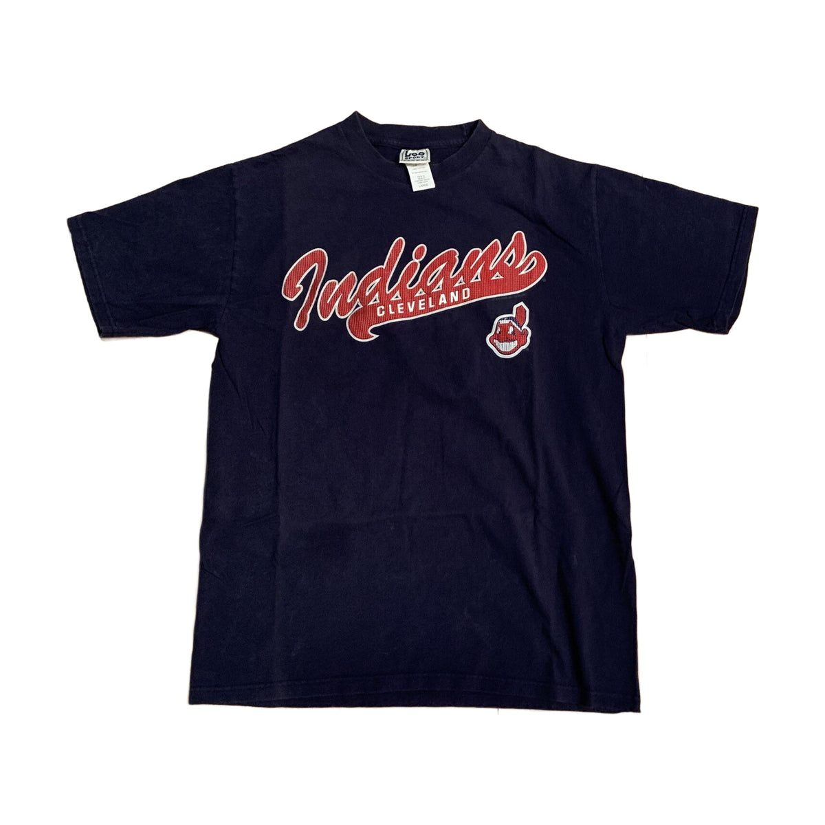Vintage 2001 Cleveland Indians Salem Sportswear T-Shirt blue - photo 1
