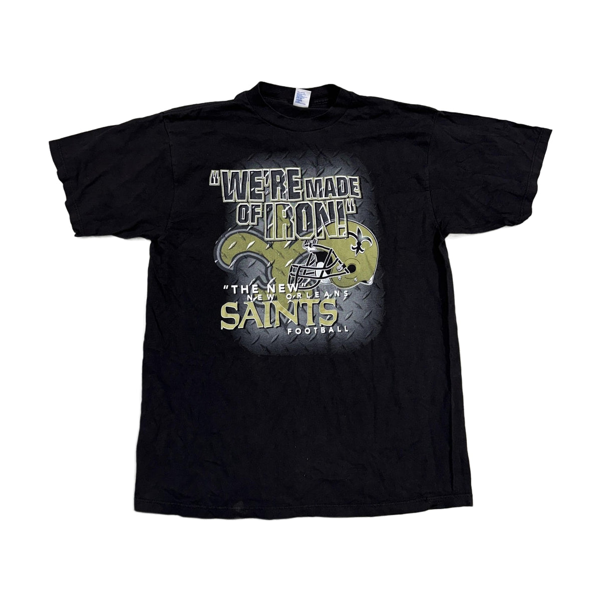 Vintage 90s New Orleans Saints Logo 7 T-Shirt black - photo 1
