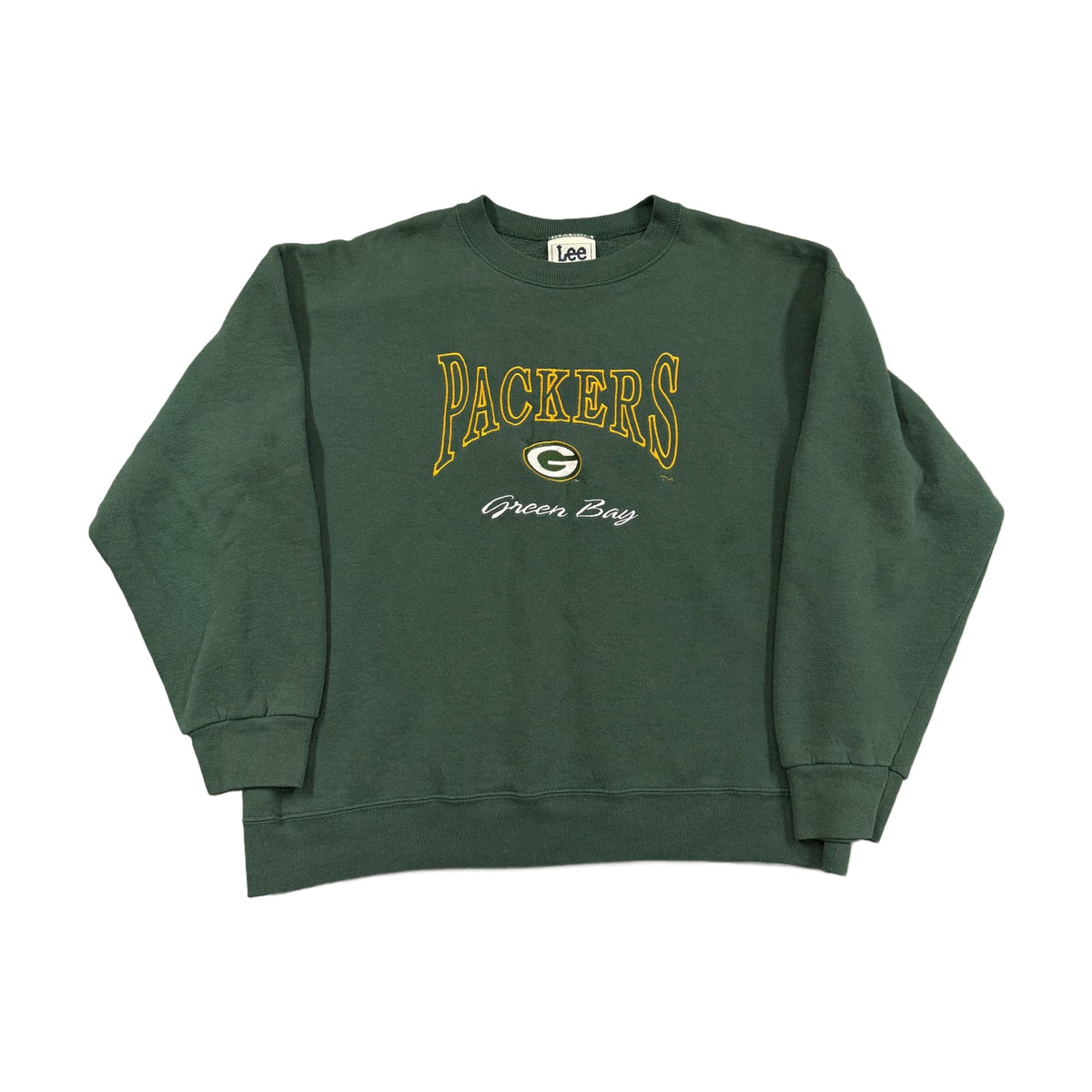 Vintage 90s Green Bay Packers Lee Sport Sweatshirt green - photo 1