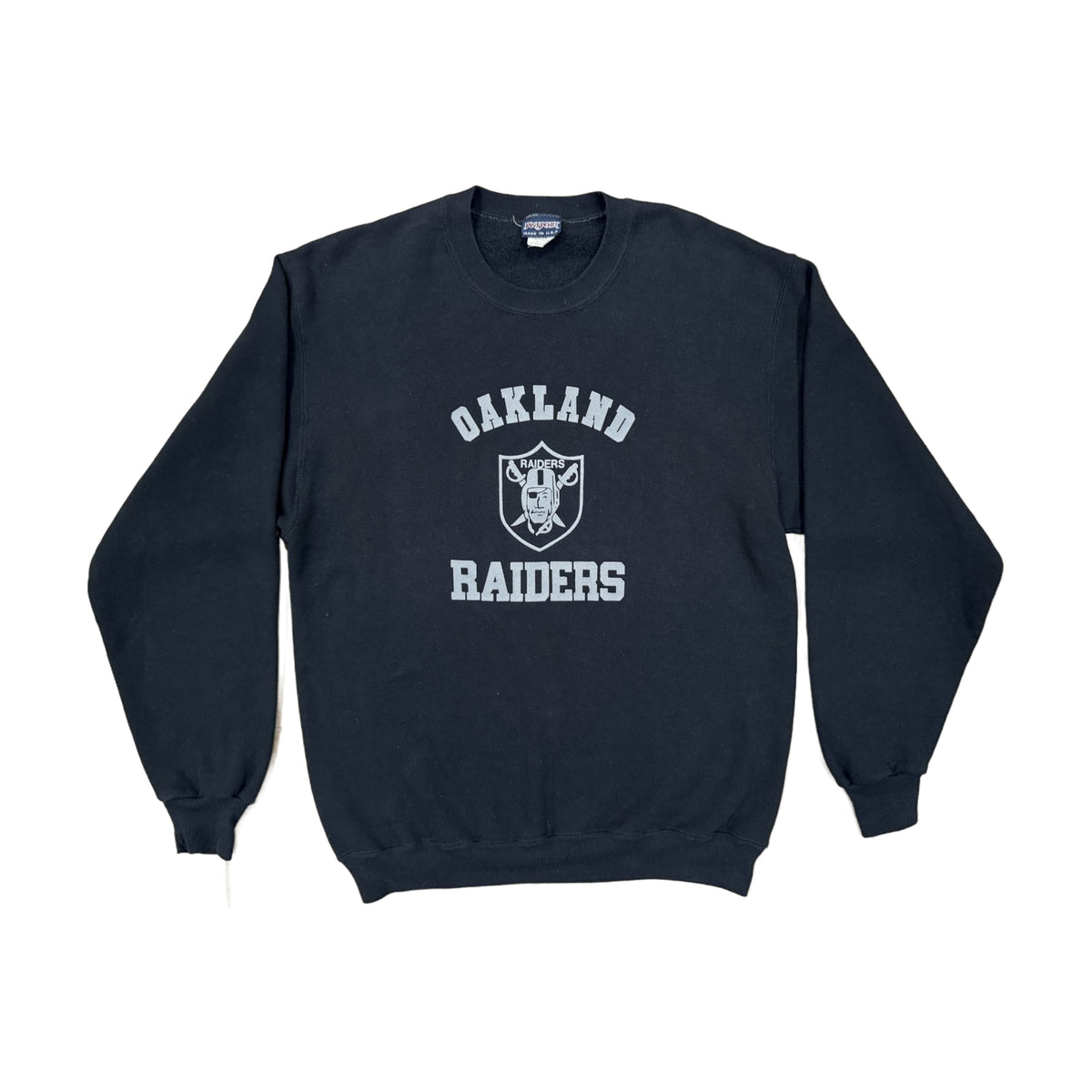 Vintage 90s Oakland Raiders Jansport Sweatshirt black - photo 1