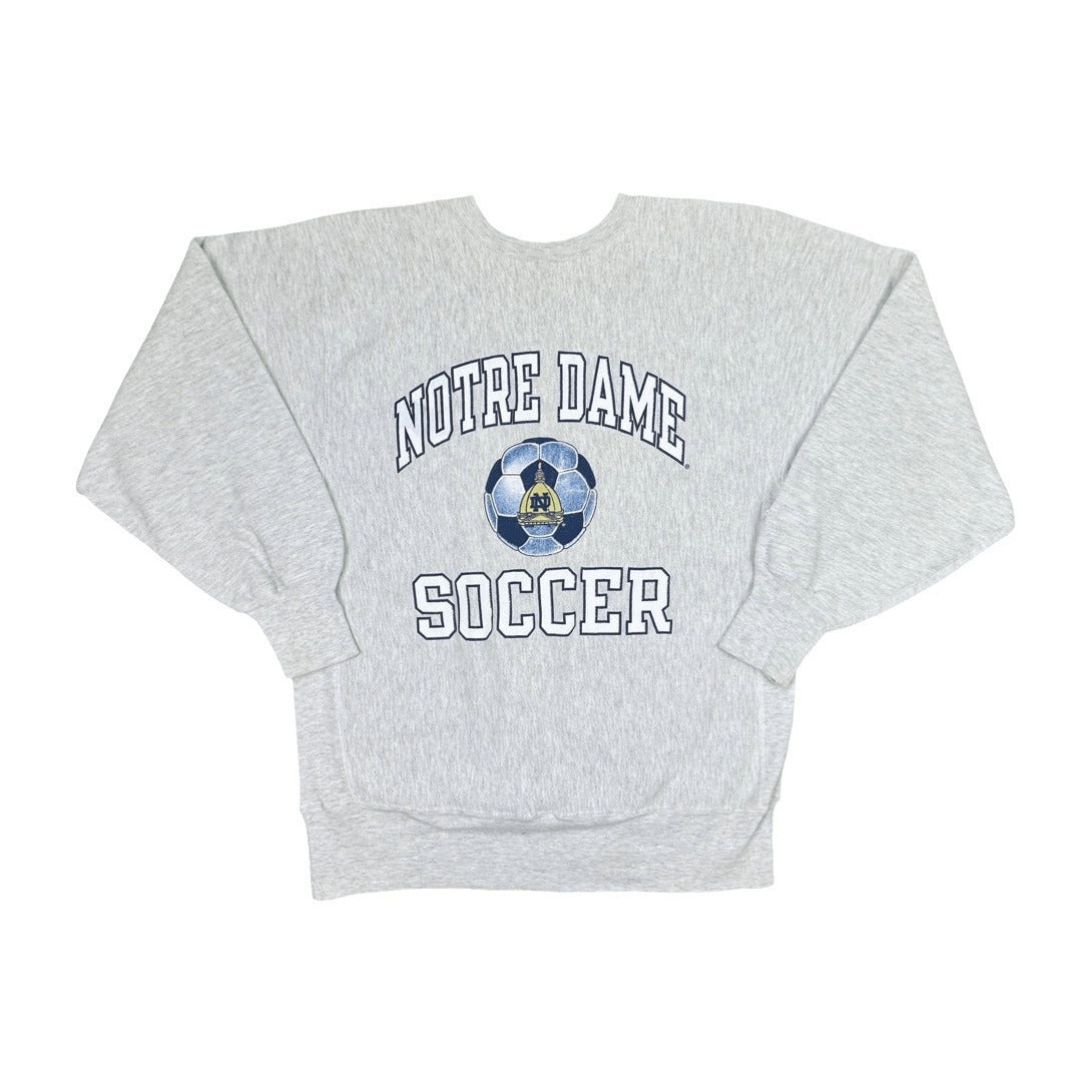 Vintage Notre Dame Champion Sweatshirt gray - photo 1