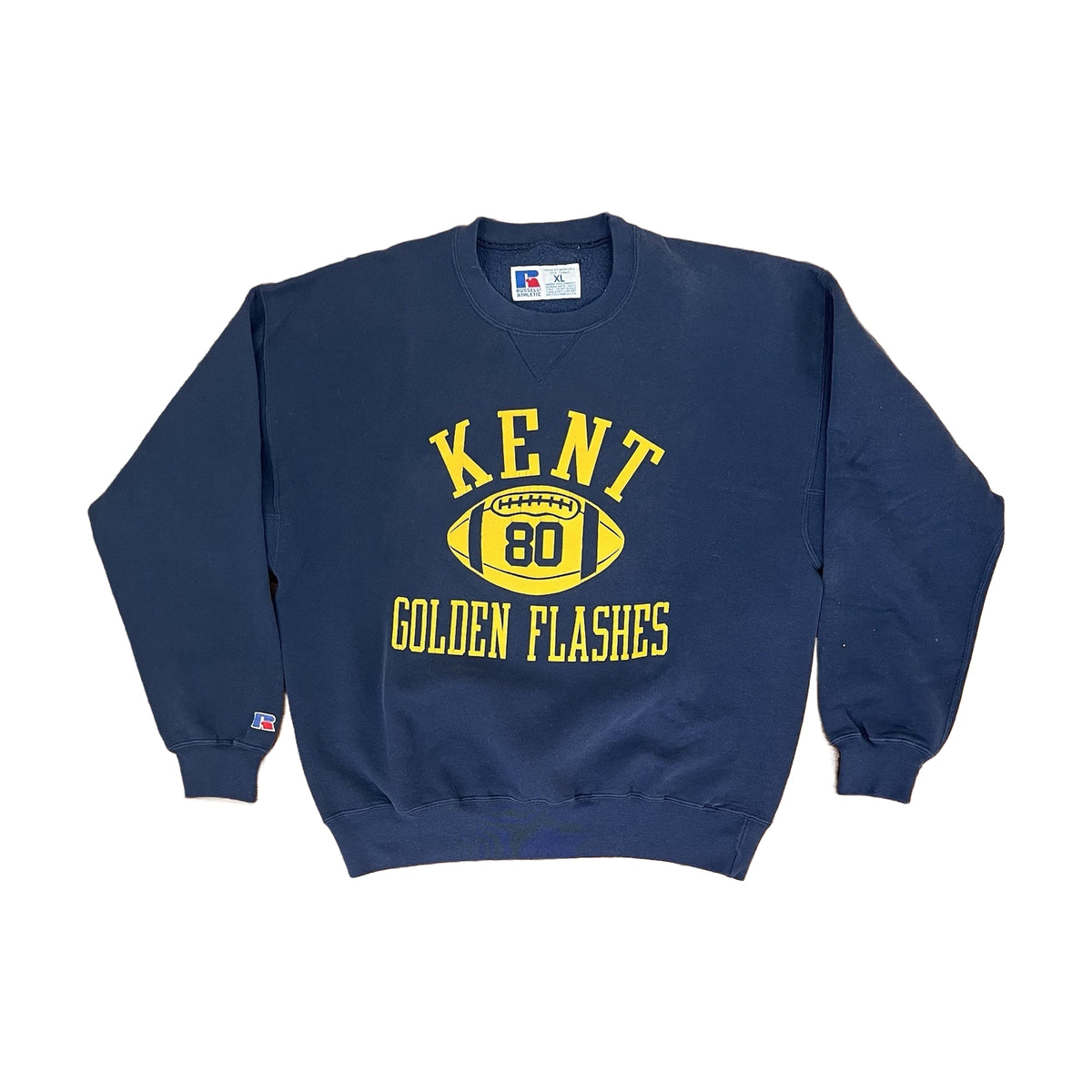 Vintage 90s Kent State Golden Flashes Russell Athletic Sweatshirt - photo 1