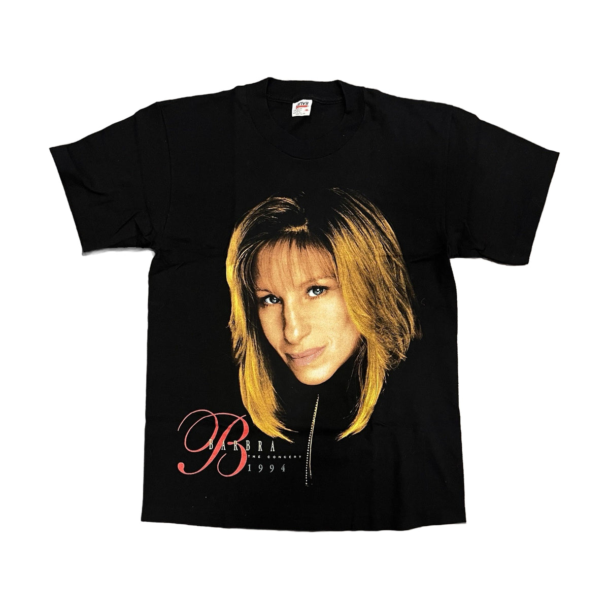 Vintage 1994 Barbara Streisand Tour Anvil T-Shirt black - photo 1