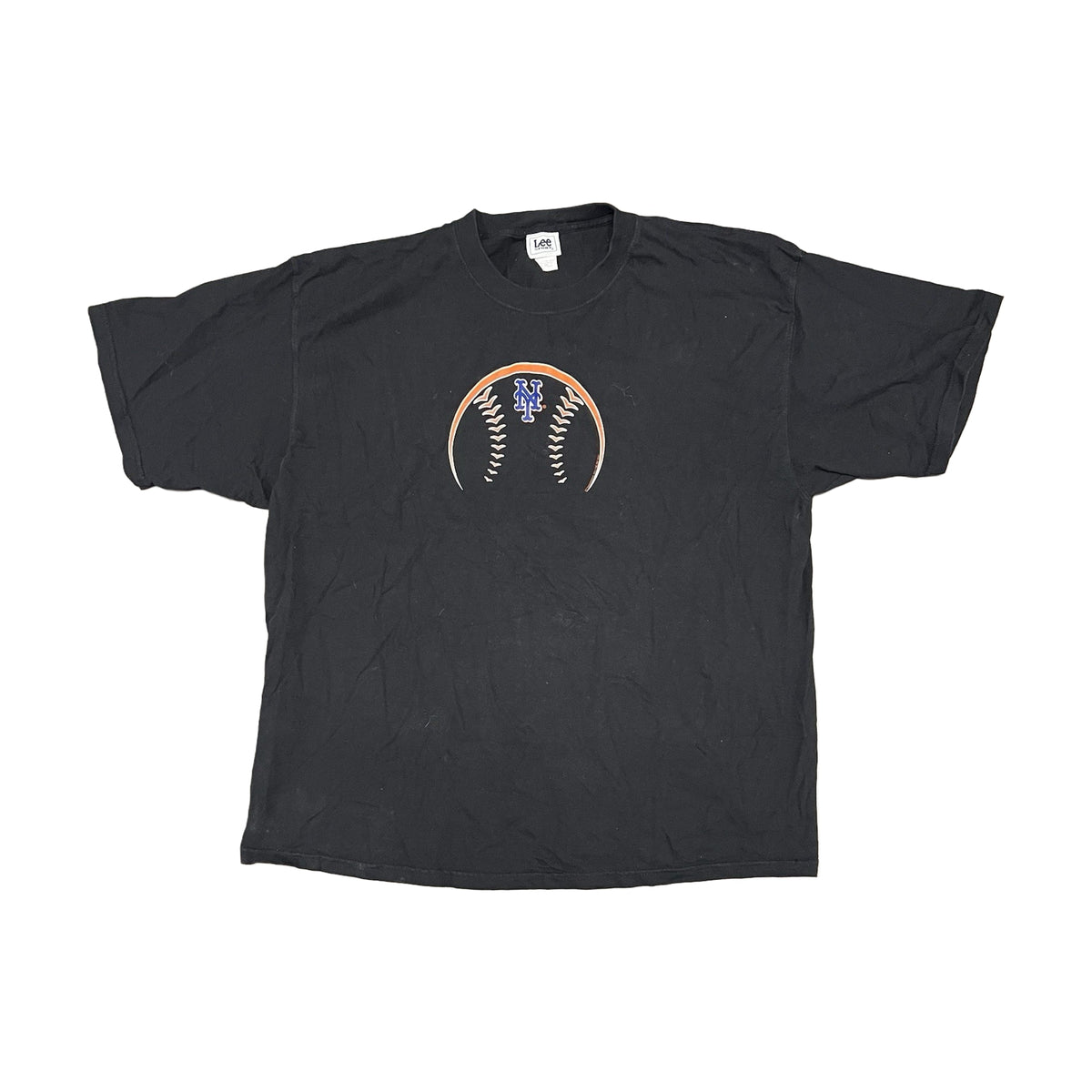 Vintage 90s New York Mets Lee T-Shirt black - photo 1
