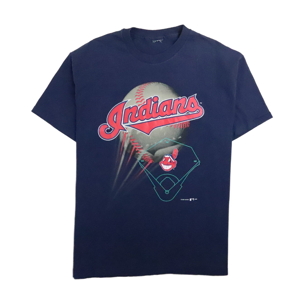 Vintage 90s Cleveland Indians T-Shirt - photo 1