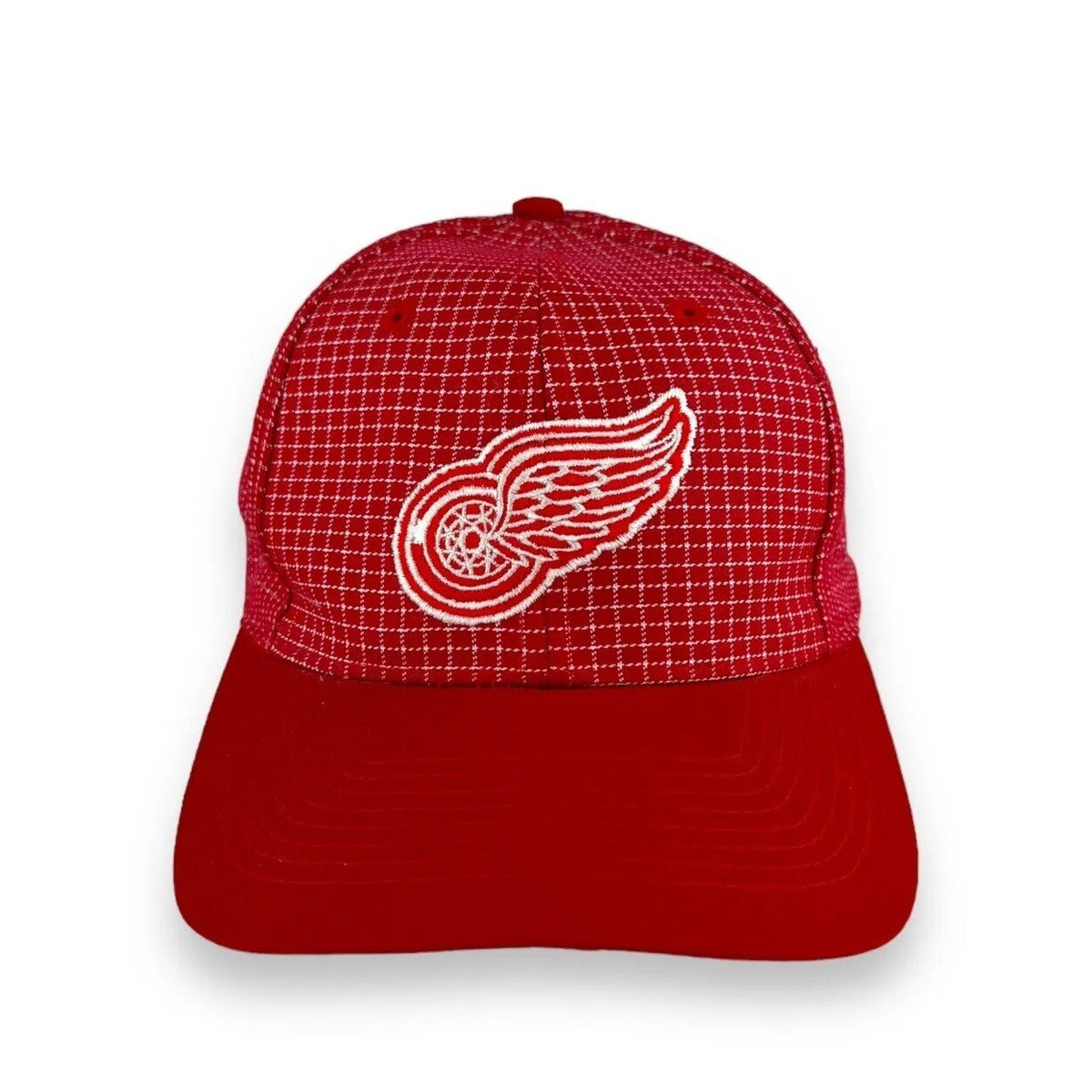 Vintage Detroit Red Wings Logo 7 Snapback Hat red - photo 1