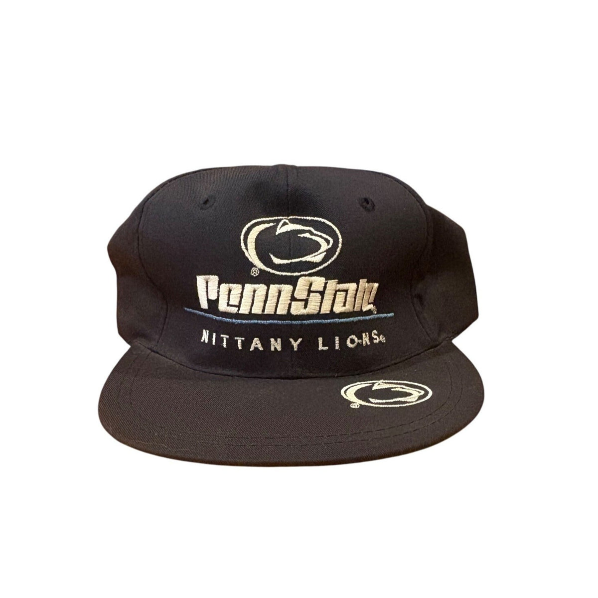 Vintage 90s Penn State Nittany Lions Twins Enterprise Snapback Hat blue - photo 1