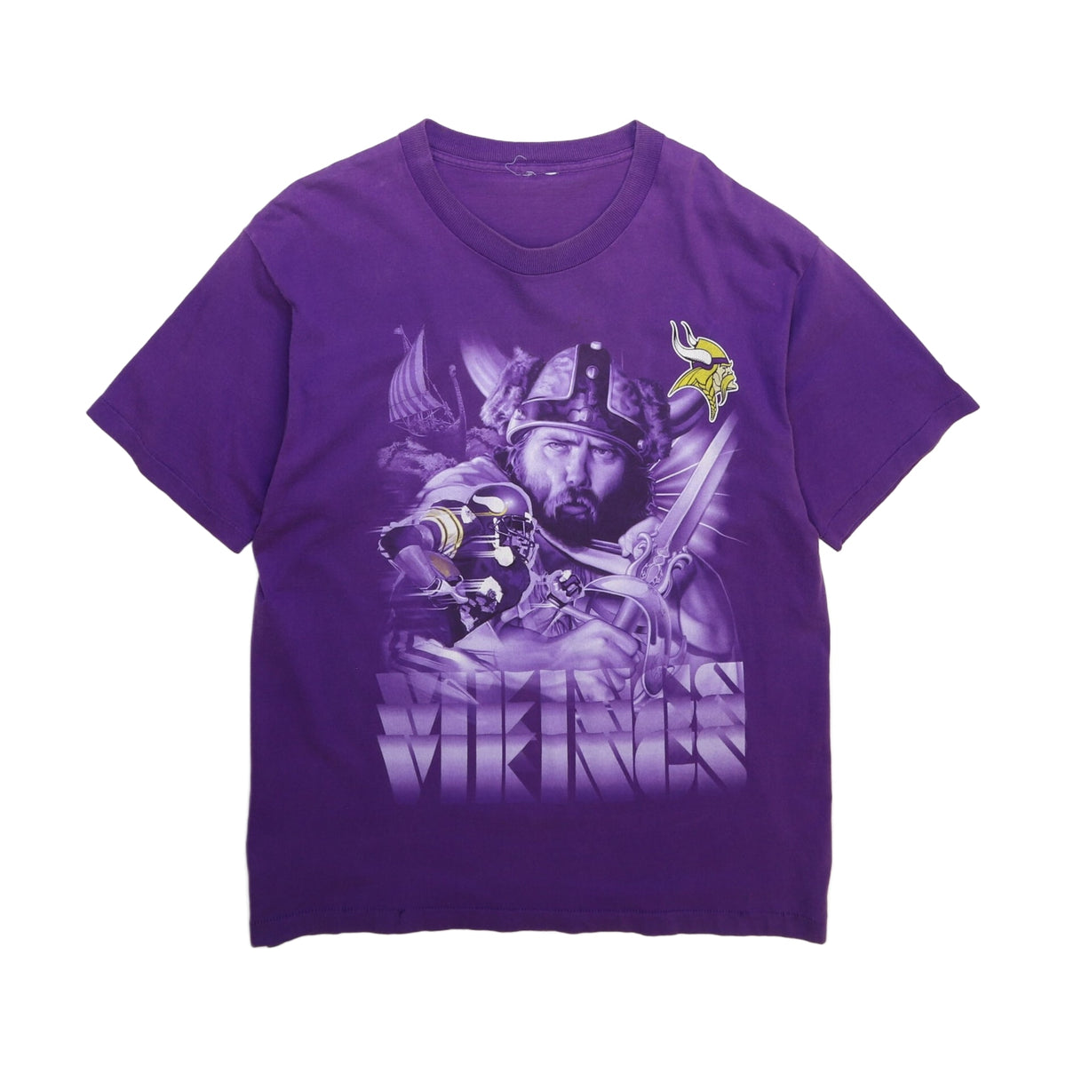 Vintage 90s Minnesota Vikings T-Shirt purple - photo 1