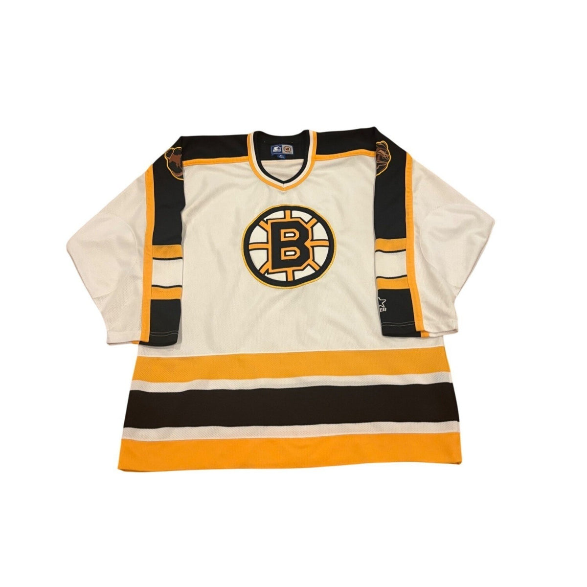 Vintage 90s Boston Bruins Starter Jersey white - photo 1