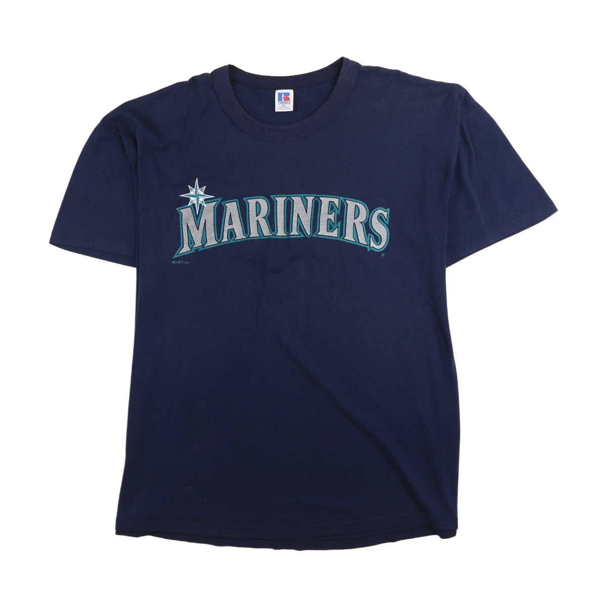 Vintage 90s Seattle Mariners Russell Athletic T-Shirt - photo 1
