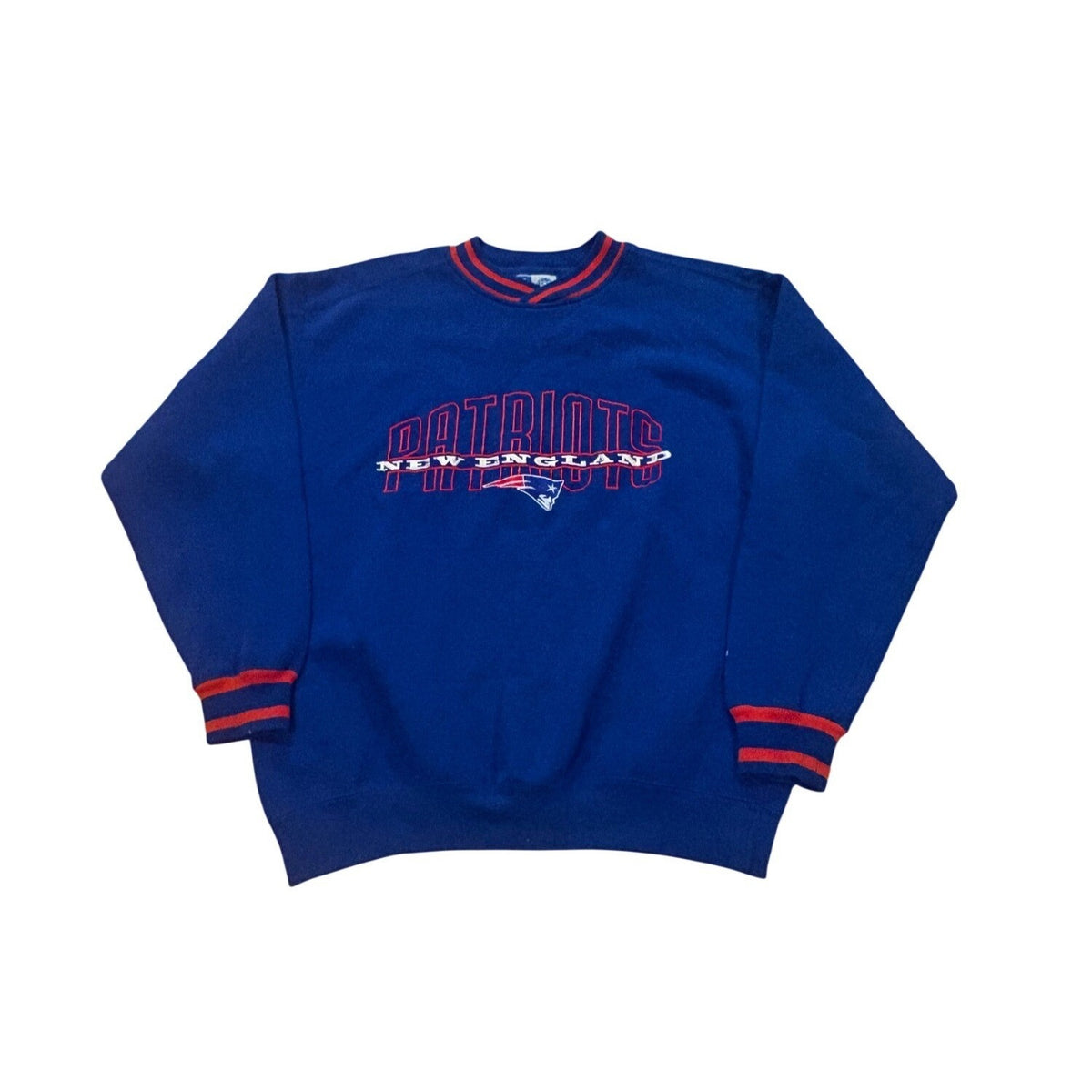 Vintage 90s New England Patriots Starter Sweatshirt blue - photo 1
