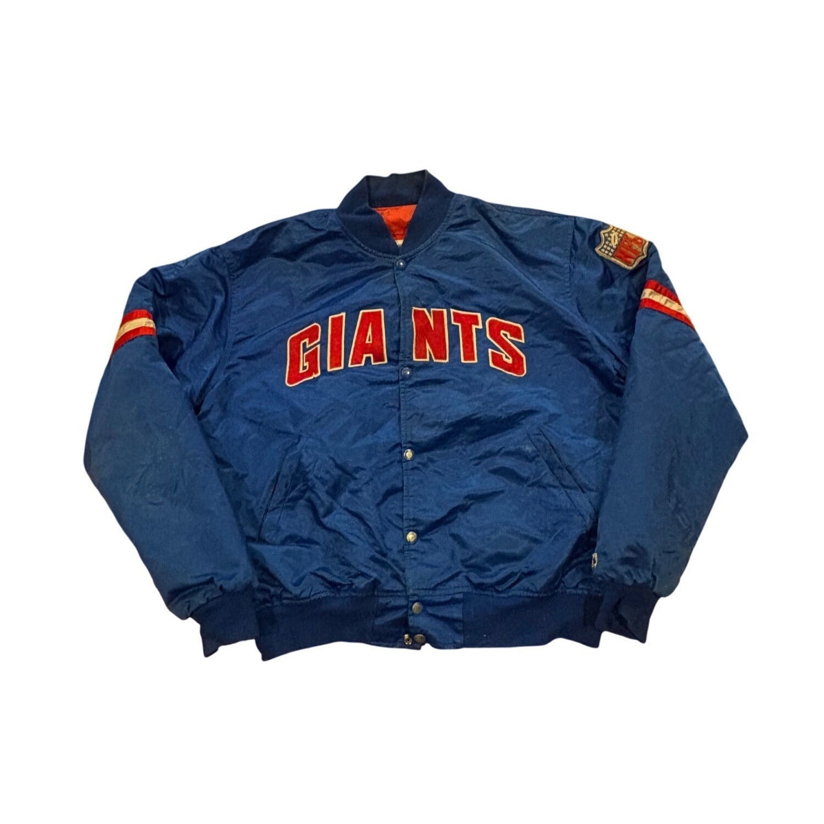 Vintage 80s New York Giants Starter Jacket blue - photo 1