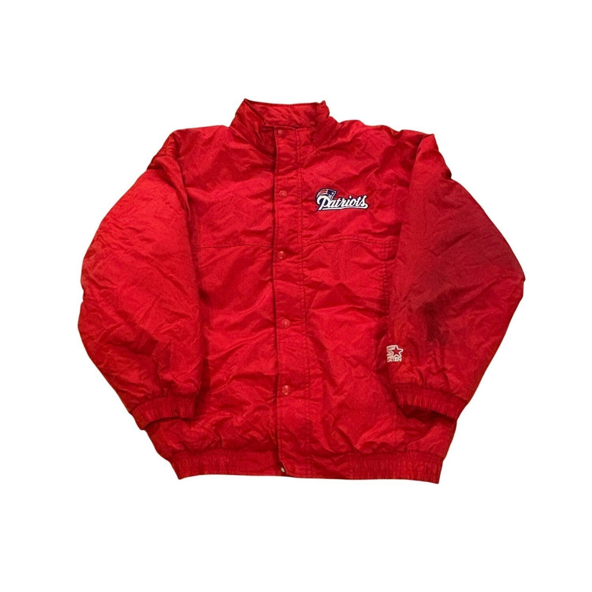 Vintage 90s New England Patriots Starter Jacket red - photo 1
