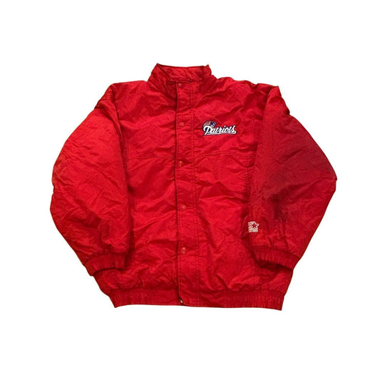 Vintage 90s New England Patriots Starter Jacket red - photo 1