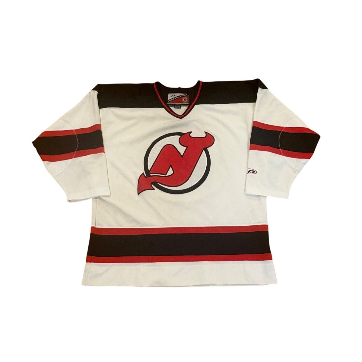 Vintage 90s New Jersey Devils Pro-player Jersey white - photo 1