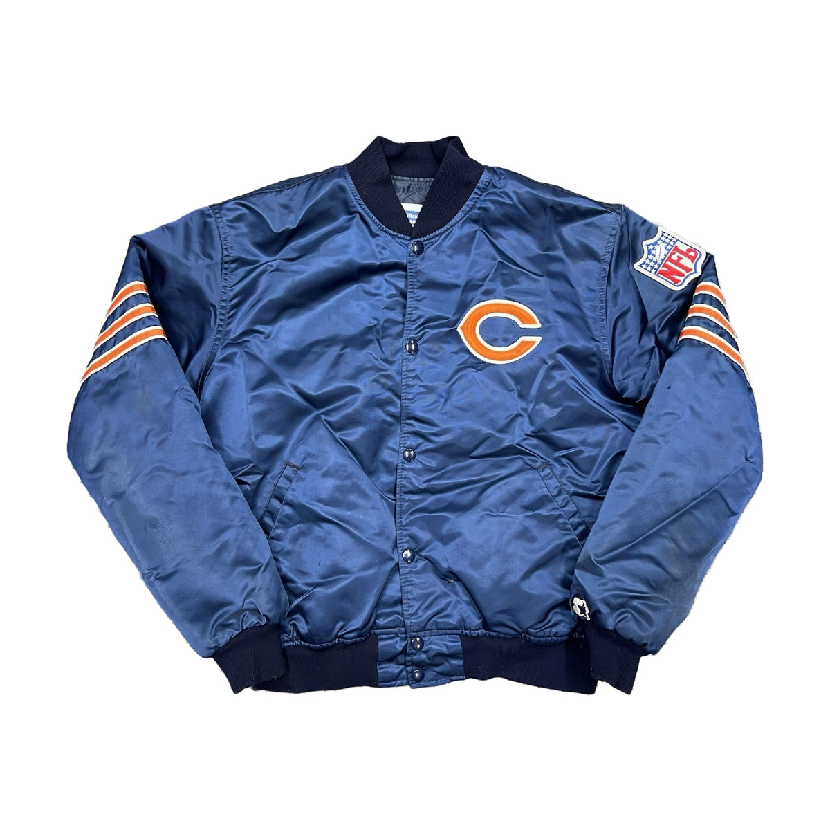 Vintage 90s Chicago Bears Walter Payton Starter Jacket blue - photo 1
