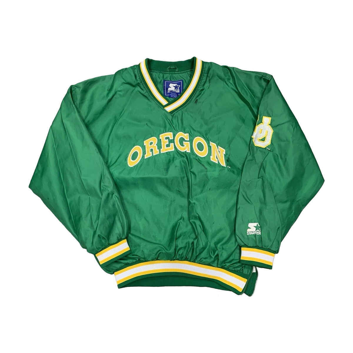 Vintage 90s Oregon Ducks Starter Jacket green - photo 1