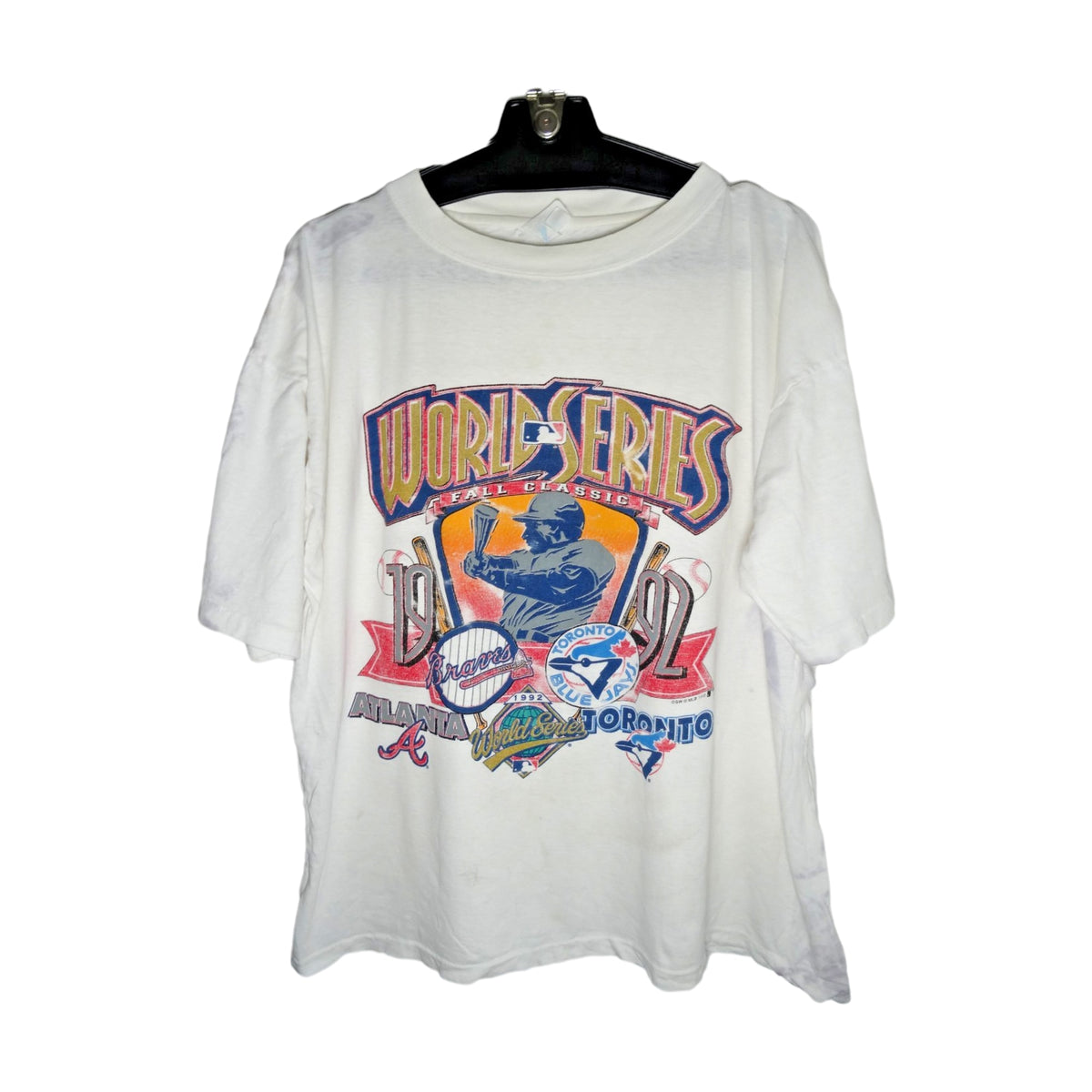 Vintage 90s Toronto Blue Jays World Series MLB T-Shirt blue - photo 1