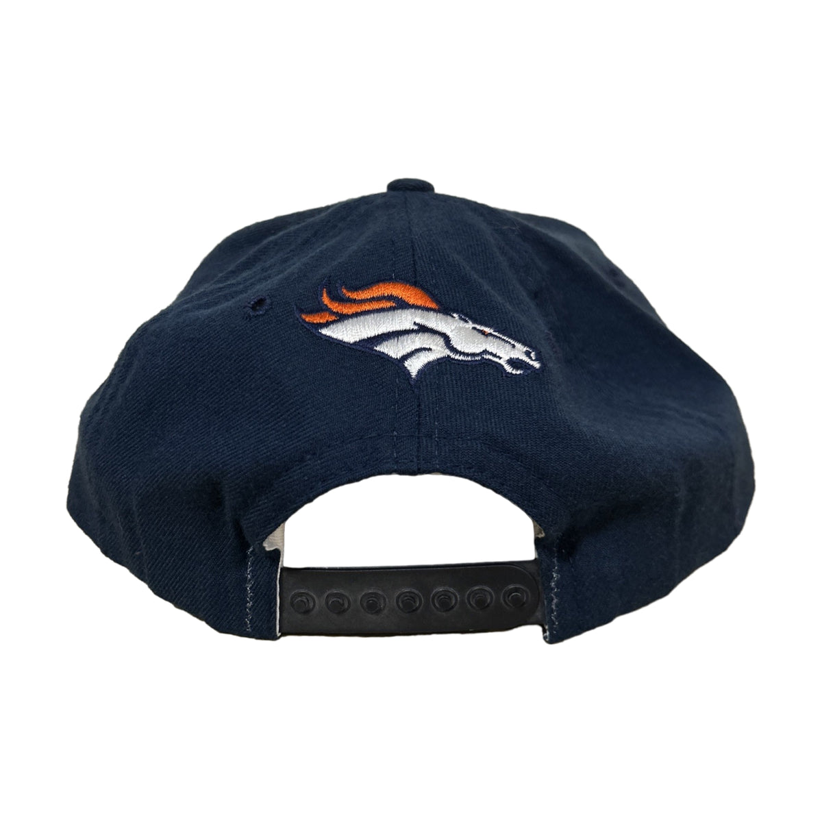 Vintage 90s Denver Broncos New Era Snapback Hat blue - photo 2
