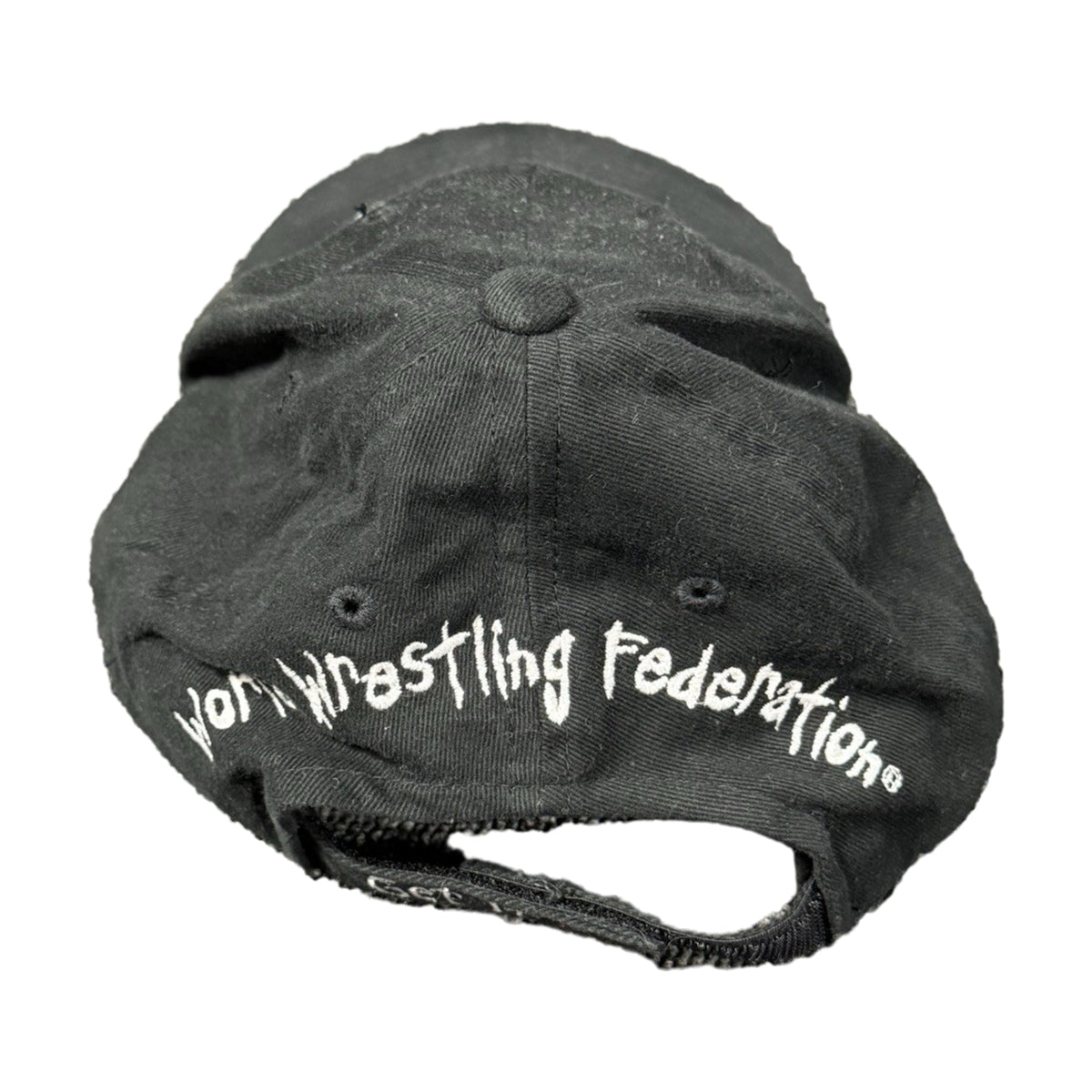 Vintage 1999 World Wrestling Federation Snapback Hat black - photo 2