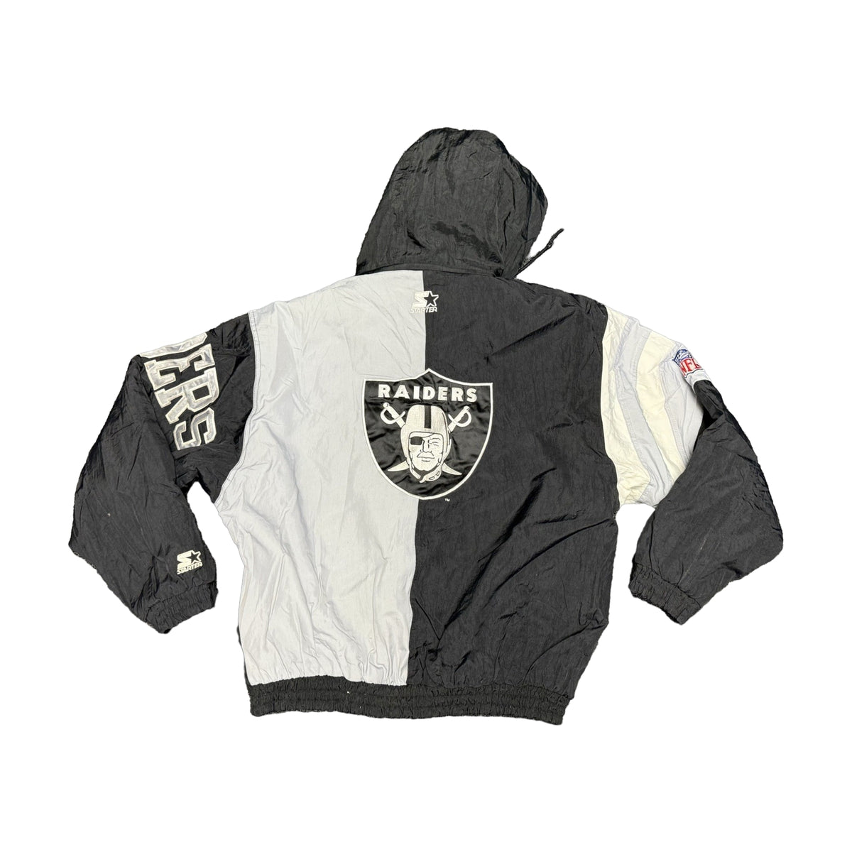 Vintage 90s Oakland Raiders Starter Jacket black - photo 2