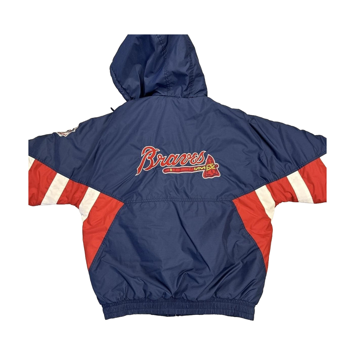Vintage 90s Atlanta Braves Starter Jacket blue - photo 2