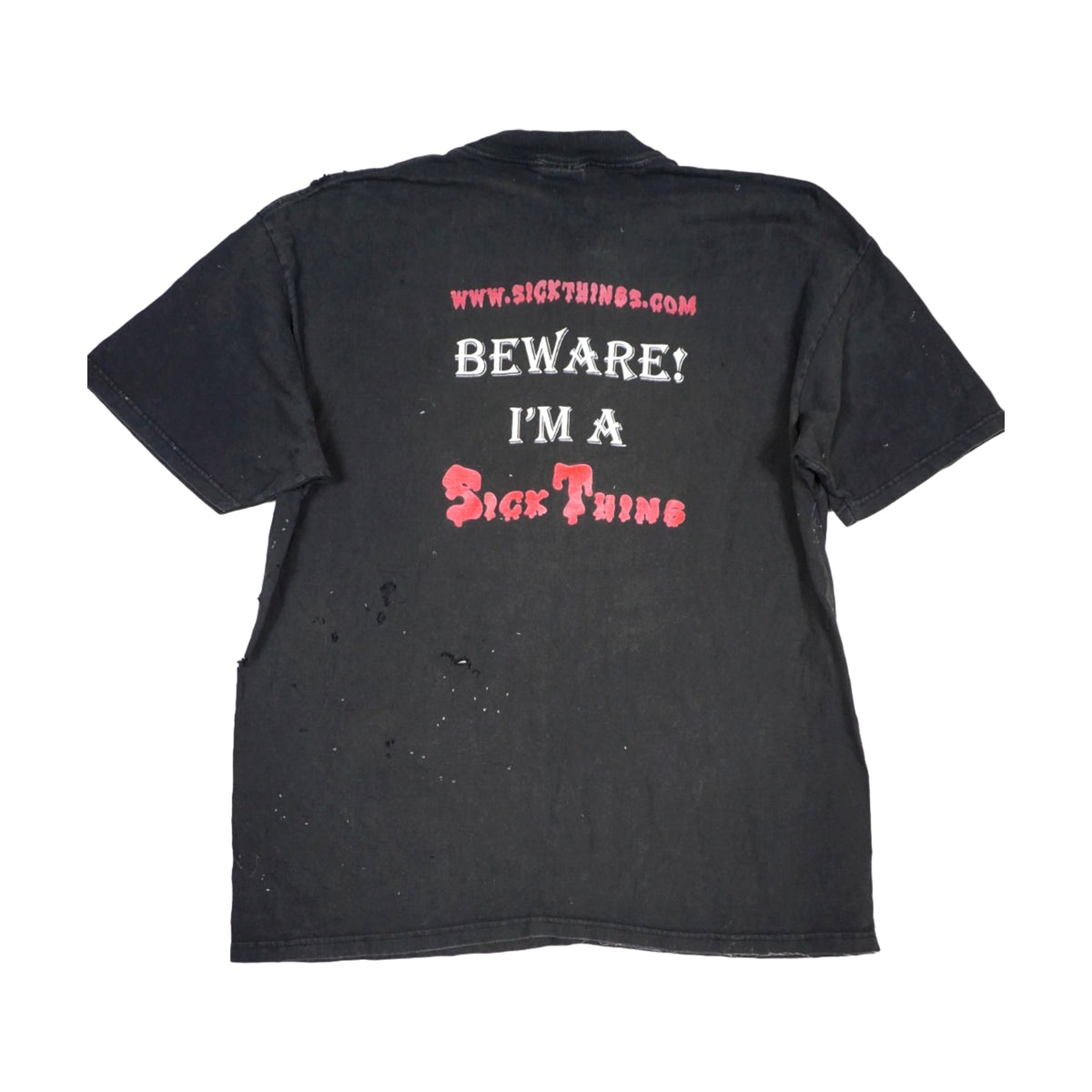 Vintage 90s Alice Cooper Hanes T-Shirt black - photo 2