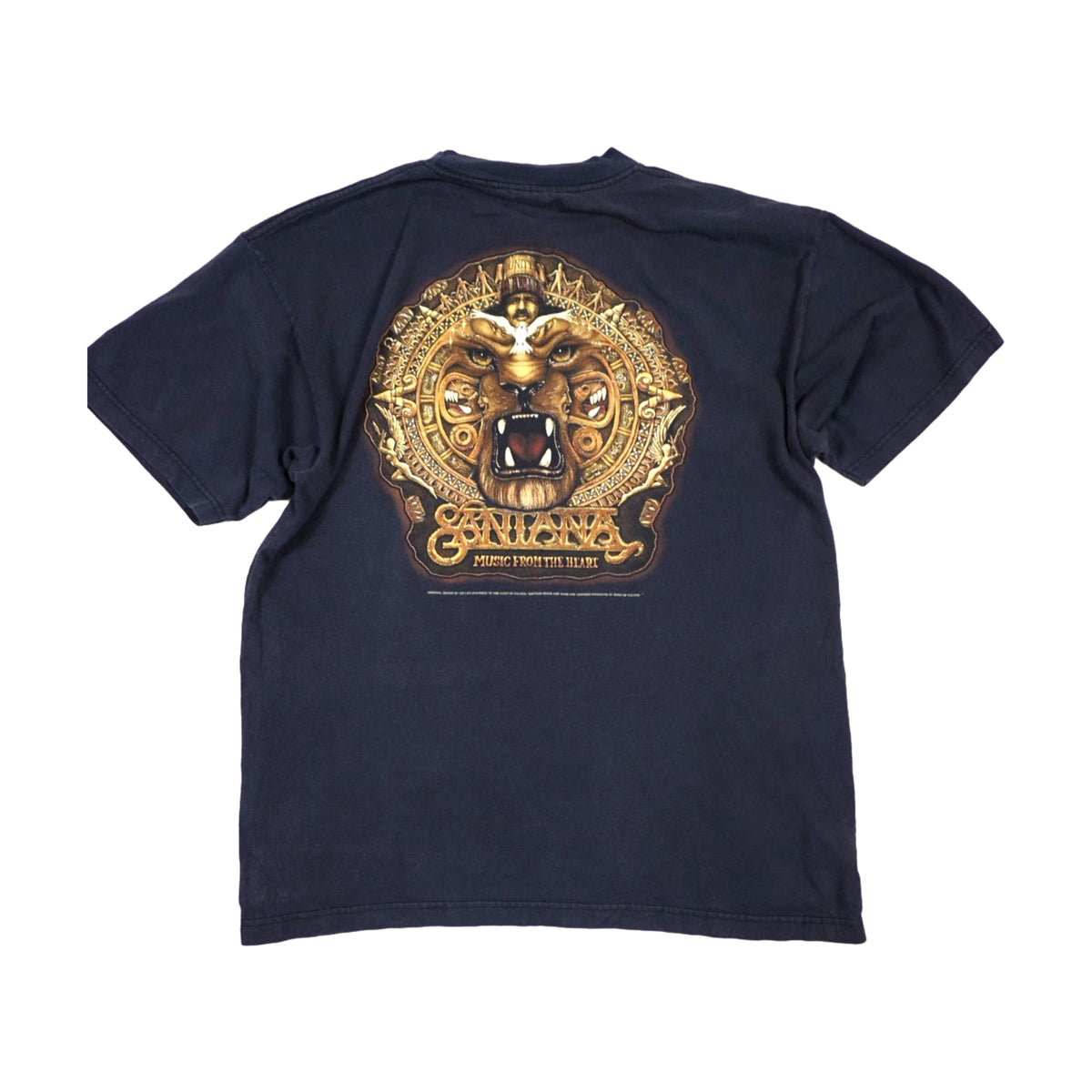 Vintage 1998 Carlos Santana Tour Murina T-Shirt black - photo 2