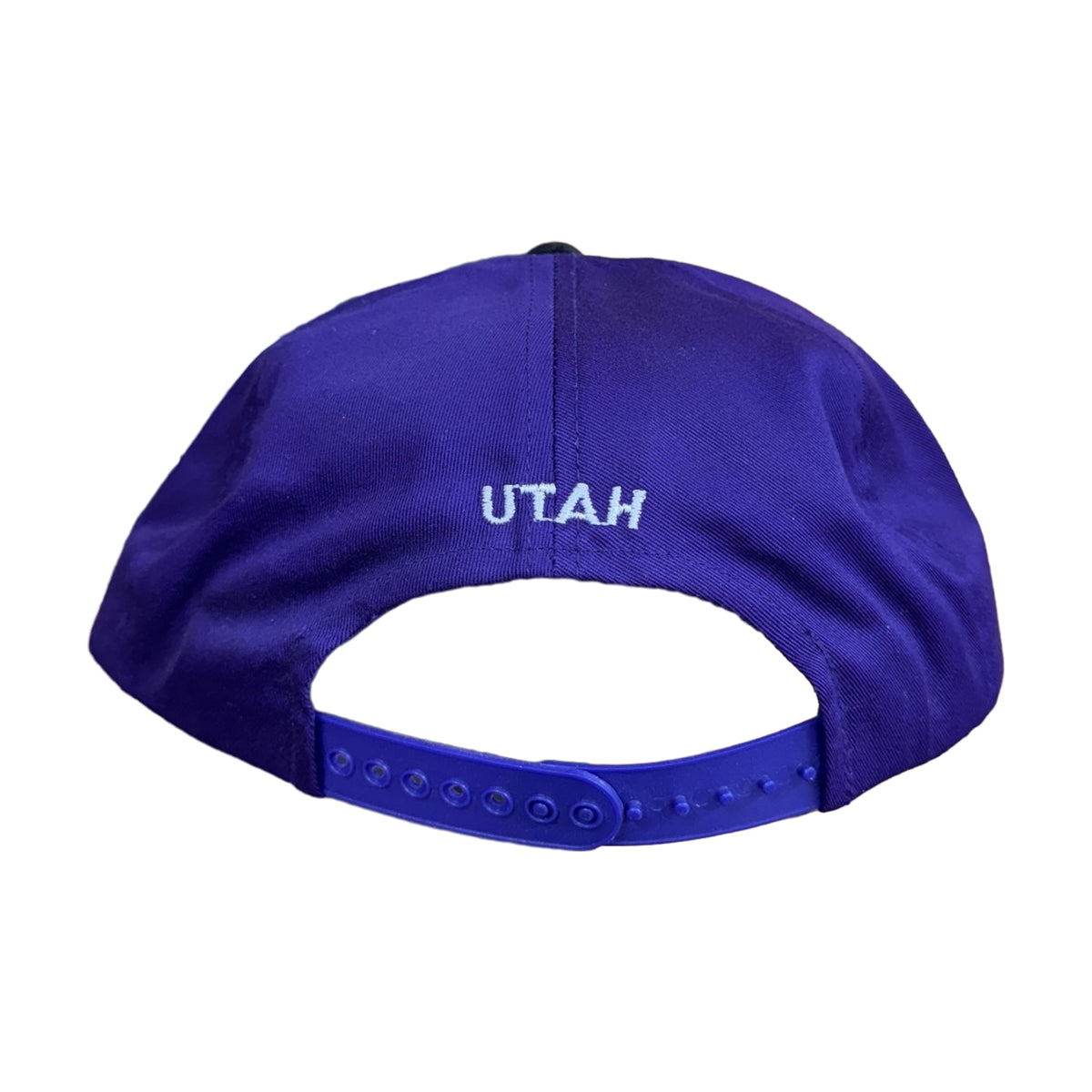Vintage 90s Utah Jazz Ajd Snapback Hat purple - photo 2