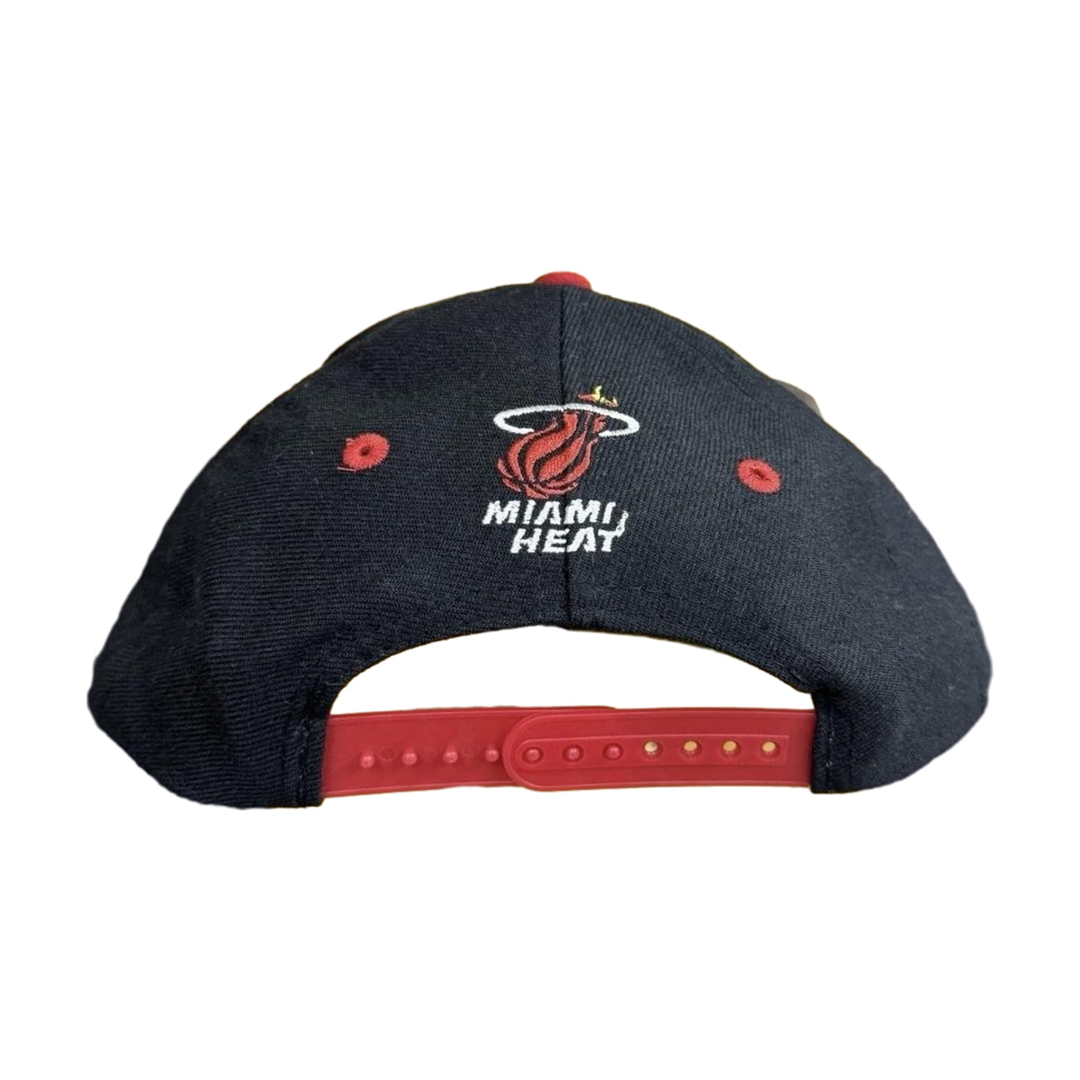 Vintage 90s Miami Heat Unbranded Snapback Hat black - photo 2