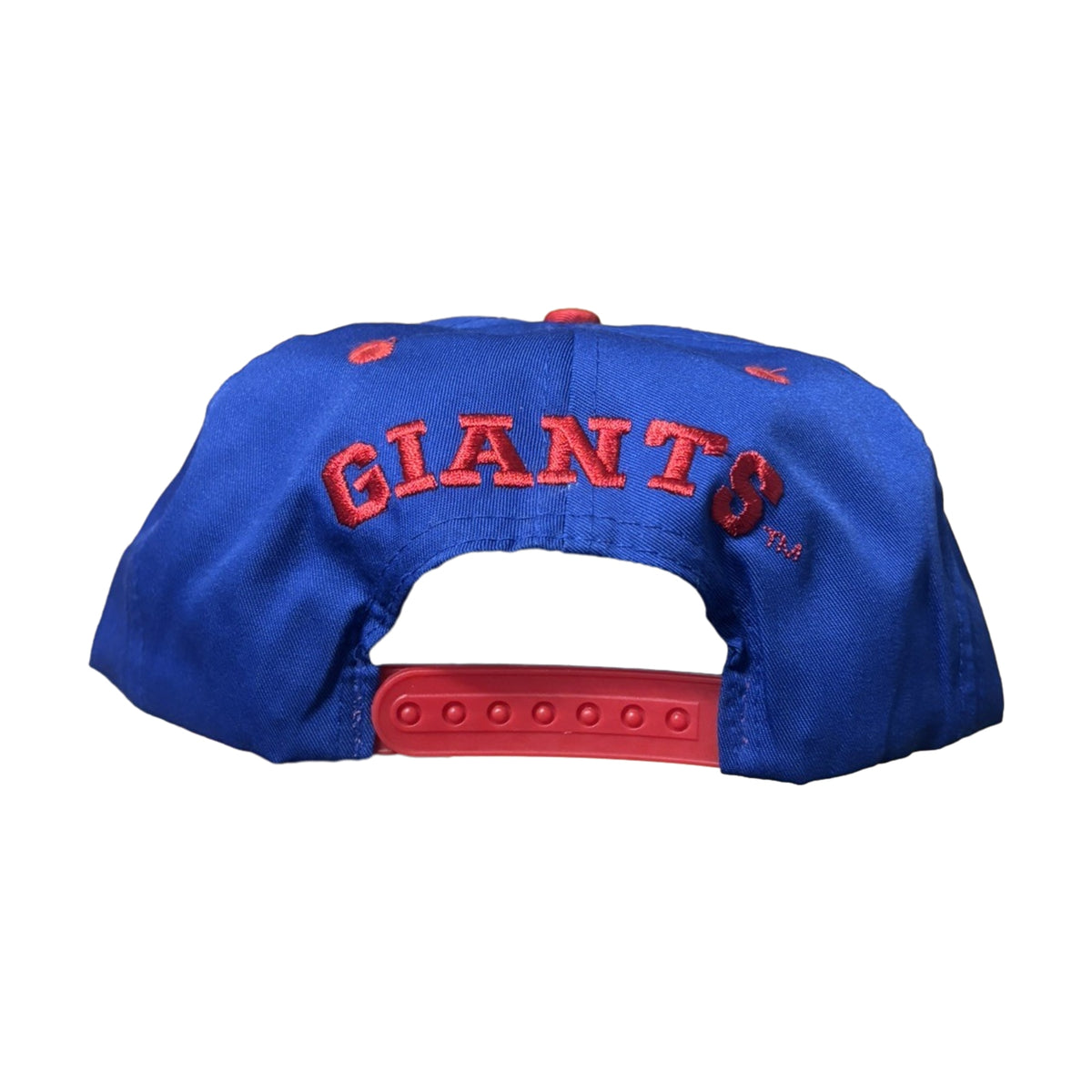 Vintage 90s New York Giants Annco Snapback Hat blue - photo 2